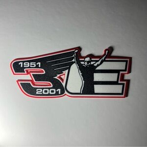 Black and White 50th Anniversary sign